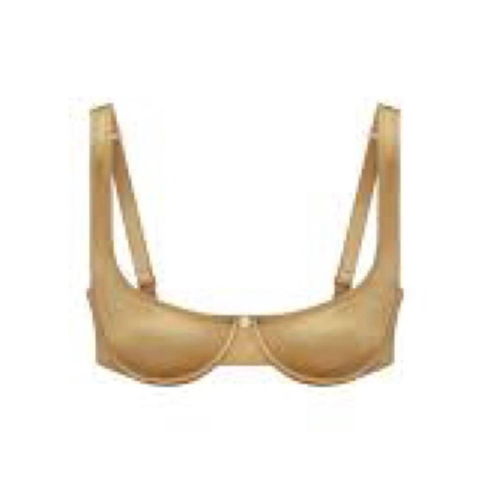 SKIMS Gold Women's Bra